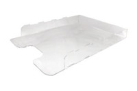 Лоток для бумаг А3, акрил, прозрачный 55х300х420 913404