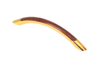 Ручка мебельная 2020 тёмное дерево 96мм