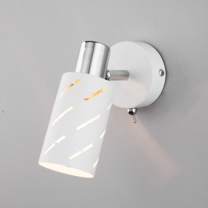 EUROSVET Бра 1x40W 80x125x155 белый/хром Fente 20090/1 a050198