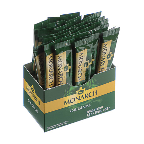 Кофе растворимый МОНАРХ, 1,8г