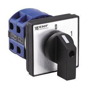 EKF Кулачковый переключатель ПК-1-21 25А 1P "1-0-2"  pk-1-21-25