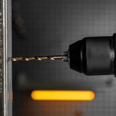 Сверло по металлу, 5 мм, HSS Co-8%// Denzel