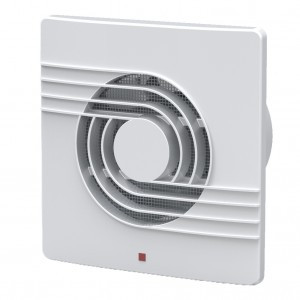 AY-KA вентилятор вытяжной d200мм белый с инд, ABS-пласт. 2520200