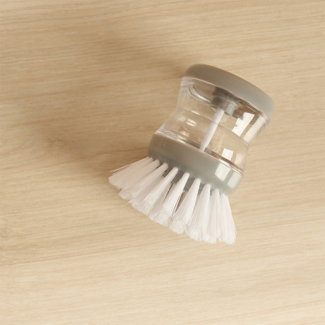 VETTA Щетка для посуды с мыльницей и дозатором, пластик, 8см