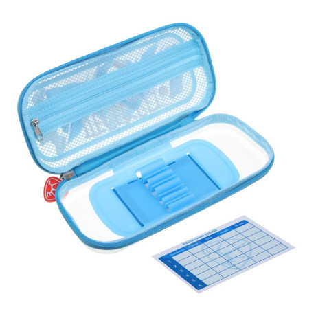 BY Русские Супергерои Пенал каркасный, 22х10х4,5см, 1отд., откид.планка, сетка, "Пересвет джуниор"