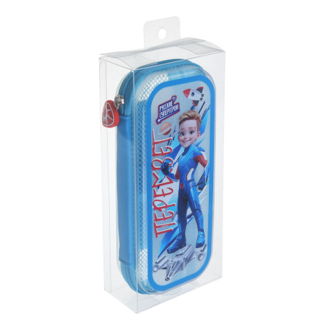 BY Русские Супергерои Пенал каркасный, 22х10х4,5см, 1отд., откид.планка, сетка, "Пересвет джуниор"