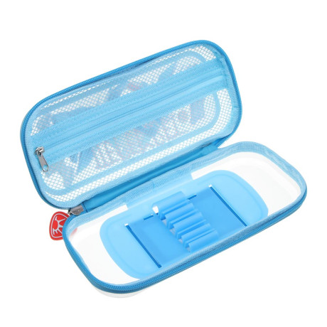 BY Русские Супергерои Пенал каркасный, 22х10х4,5см, 1отд., откид.планка, сетка, "Пересвет джуниор"