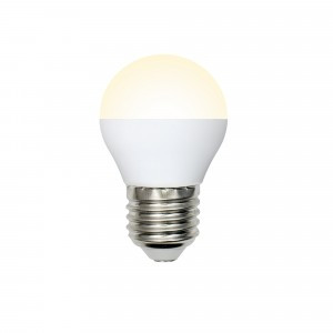 Volpe NORMA шар G45 E27 9W(750lm) 3000K 2K матовая 45x78 LED-G45-9W/WW/E27/FR/NR