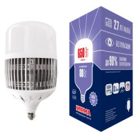Volpe NORMA высокомощн. ЛОН E27 80W(6500lm) 6500K 6K 240x135 LED-M80-80W/6500K/E27/FR/NR