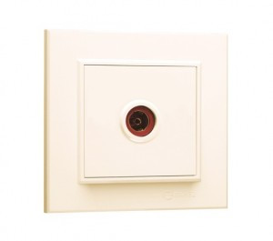 Makel Karea роз. TV СУ 1 мест. крем. (RG6, проходн) 56010007