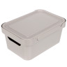 Ящик с крышкой универсальный Luxe, 270х190х120мм, 4,6л, светло-бежевый
