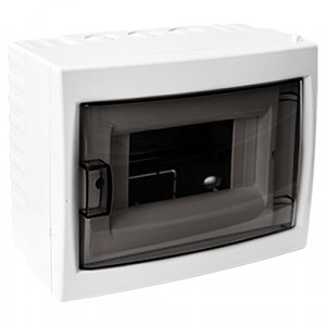Bylectrica бокс (корпус) пластик. ЩРН-П- 6 мод. навесной с дверцей, опломбировка, IP20 (КНО-6Д)