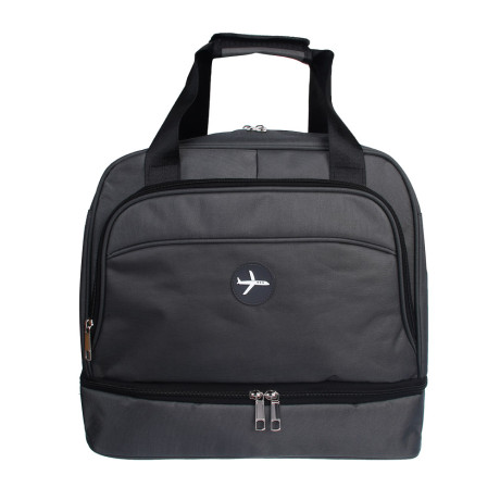 Сумка дорожная с отделением для обуви тм ЮL, полиэстер, 40х33х20см, 2-3 цвета