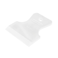 Шпатель, белая резина, 80 мм Сибртех