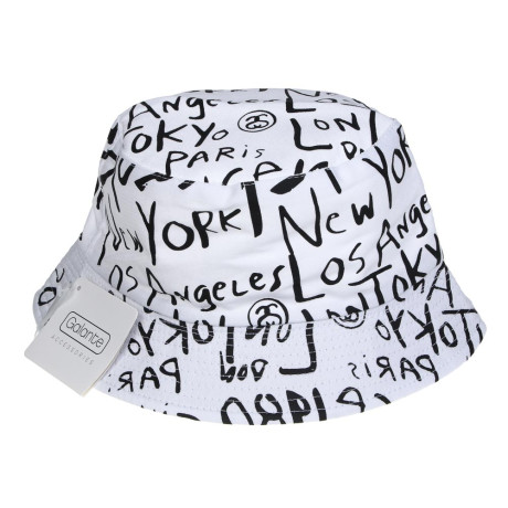 GALANTE Панама взрослая, р.58, 100% хлопок, белый, ВЛ25-08, #2