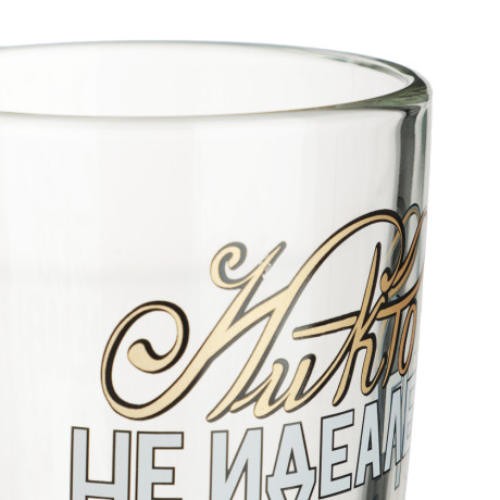 ОСЗ Кружка стеклянная На позитиве, 300мл, 6 дизайнов