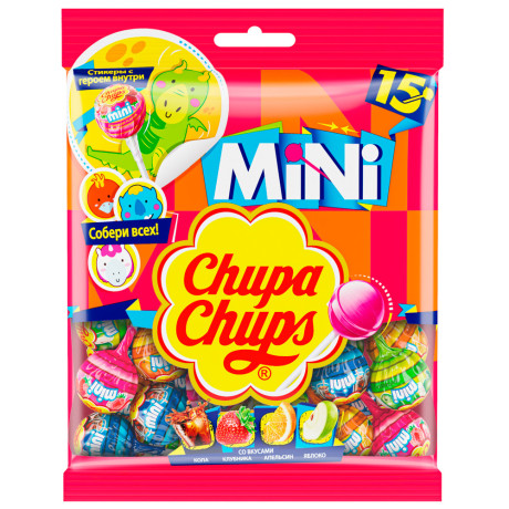 Карамель Chupa Chups Мини, 90 г