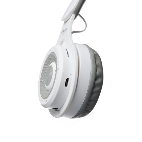 Наушники беспроводные полноразмерные FORZA SoundMate, 250мАч, BT5.3, складные, белые