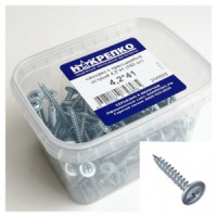 Саморез с прессшайбой острый 4,2*41 (150 шт EC) (цена за уп) НАКРЕПКО 200906