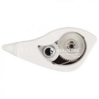 Корректирующая лента BRAUBERG, 5 мм х 8 м, корпус белый, окно расхода, с подкручиванием, блистер, 22