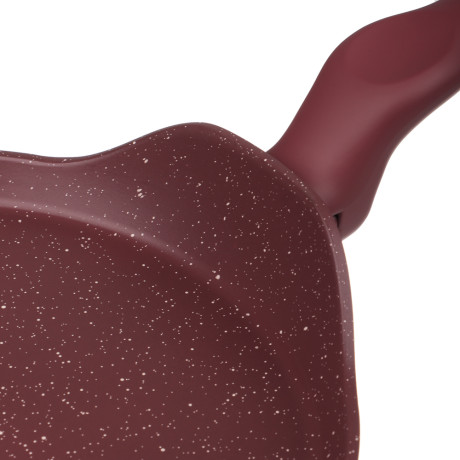 Сковорода литая блинная тм SATOSHI Мари d24см, антипригарное покрытие мрамор, индукция, 3 цвета