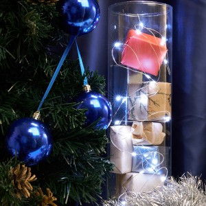 Feron Гирлянда-нить 50LED Роса 5000К, 5м, IP20 USB, прозрачный шнур, CL575 48184