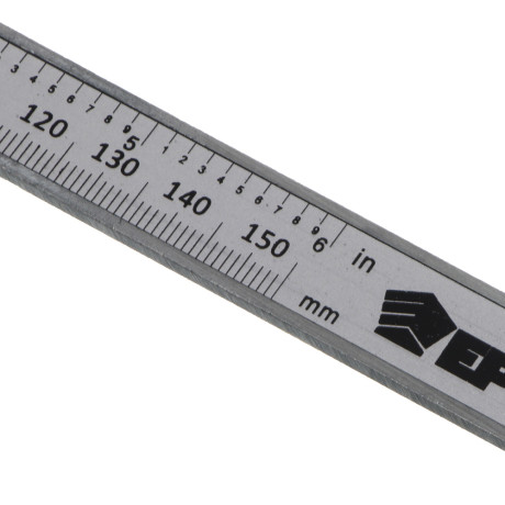 Штангенциркуль цифровой цинковый тм ЕРМАК 150мм, ШЦЦ-I-150-0,05-1, футляр пластик (+ батарейка)