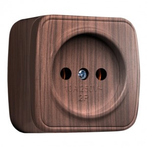 EKF Минск роз. ОУ 1 мест. темн. дерево (ДУБ) 10А  EGR10-022-40