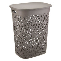 Корзина для белья Флора 55 л Французcк серый М2621