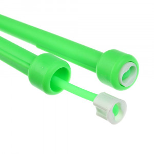 SILAPRO Скакалка силиконовая с тонкими ручками, пластик, ПВХ, 2,8м х 4,7мм, 4 цвета