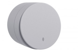 OVIVO XONE Выкл. ОУ 1 кл. (проходной) серый 406-240000-209