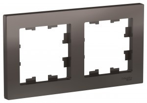 Systeme Electric AtlasDesign рамка СУ 2 мест. мокко ATN000602 (10!)