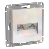 Systeme Electric AtlasDesign мех. роз. комп. СУ 2 мест. жемчуг (пл.осн., RJ45) ATN000485 (10!)