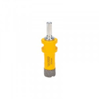 KRANZ Коронка алмазная по керамограниту/железобетону М14 вакуумное спекание 20мм, для УШМ KR-92-1010