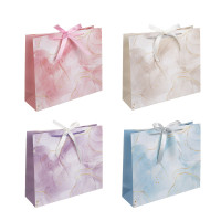 Пакет тм Fntastic подарочный, с лентой, L 30x25,5x9см, бумага, 4 дизайна