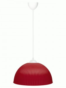 TDM св-к подвесной НСБ 1840/1 "Home" 15 Вт, Е27, красный, шнур белый SQ0313-0043