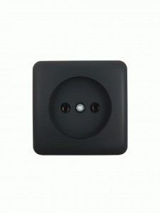 Lezard VIOLA роз. ОУ 1 мест. керамика черн. (корп. ABS) 751-4200-121