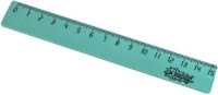 Линейка 15см №1 School пластик бирюза 1146756