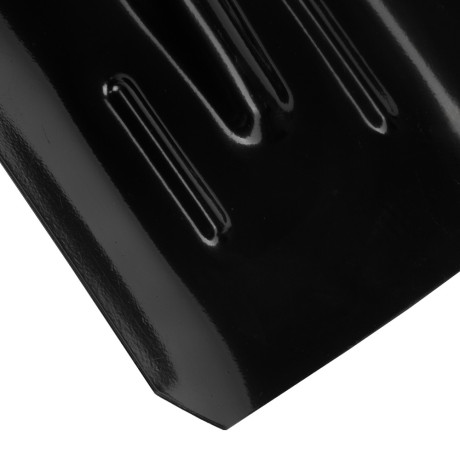 Лопата совковая, 230х280х1400 мм, ребра жесткости, деревянный черенок,