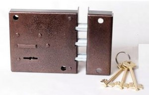 Симеко  БИФ-0030*3 б/о Замок накладной (20)