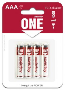 Э/п Smartbuy ONE LR03/286 BL4 SOBA-3A04B-Eco