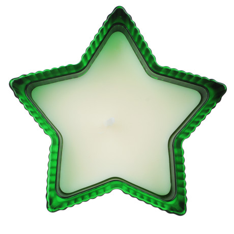 NEW GALAXY Ароматизированная свеча Звезда, дикий мандарин, соленая карамель