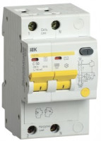 IEK дифф. автоматический выкл. АД12S 2Р 50А 100мА MAD13-2-050-C-100