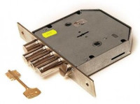 Эльбор  1.06.41.5.1.1.[Кл.6.11.01] длин.кл. Гранит правый задв б/о Замок врезной тяж (10)