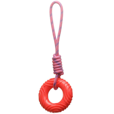Игрушка для животных "Кольцо на канате" 48 см NA2632