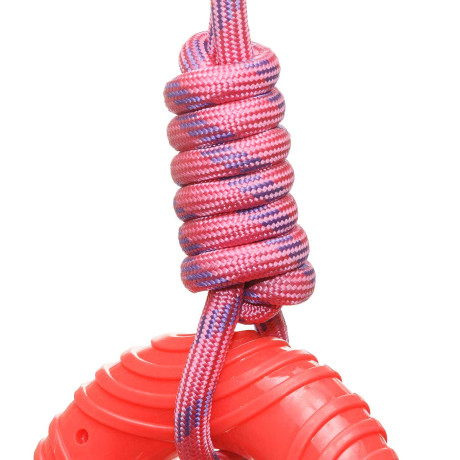 Игрушка для животных "Кольцо на канате" 48 см NA2632