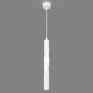 Eurosvet св-к св/д подвесной 12W(560lm) 4200K 4K 40x40x380 DLR037 белый матовый a055594