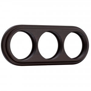 Werkel рамка ОУ 3 мест (венге) W0035226 a050995