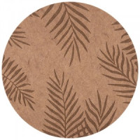 Салфетка сервировочная NP-02, d=38см, нетканый полиэстер, папоротник 105861 Рыжий кот