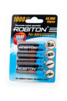 Ак-р Robiton R6 1000mAh 1000MHAA-4 BL4, 11883